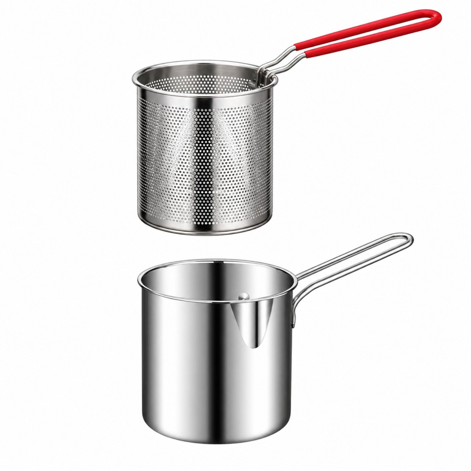 Stainless Steel Fryer Pot