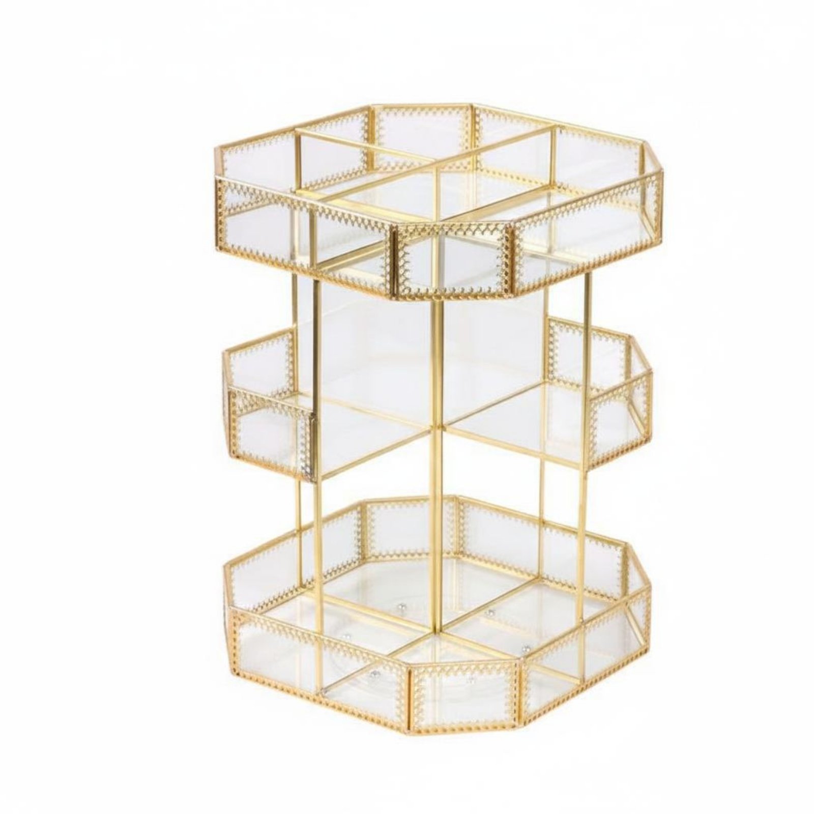 Octagonal Cosmetic Storage Organizer