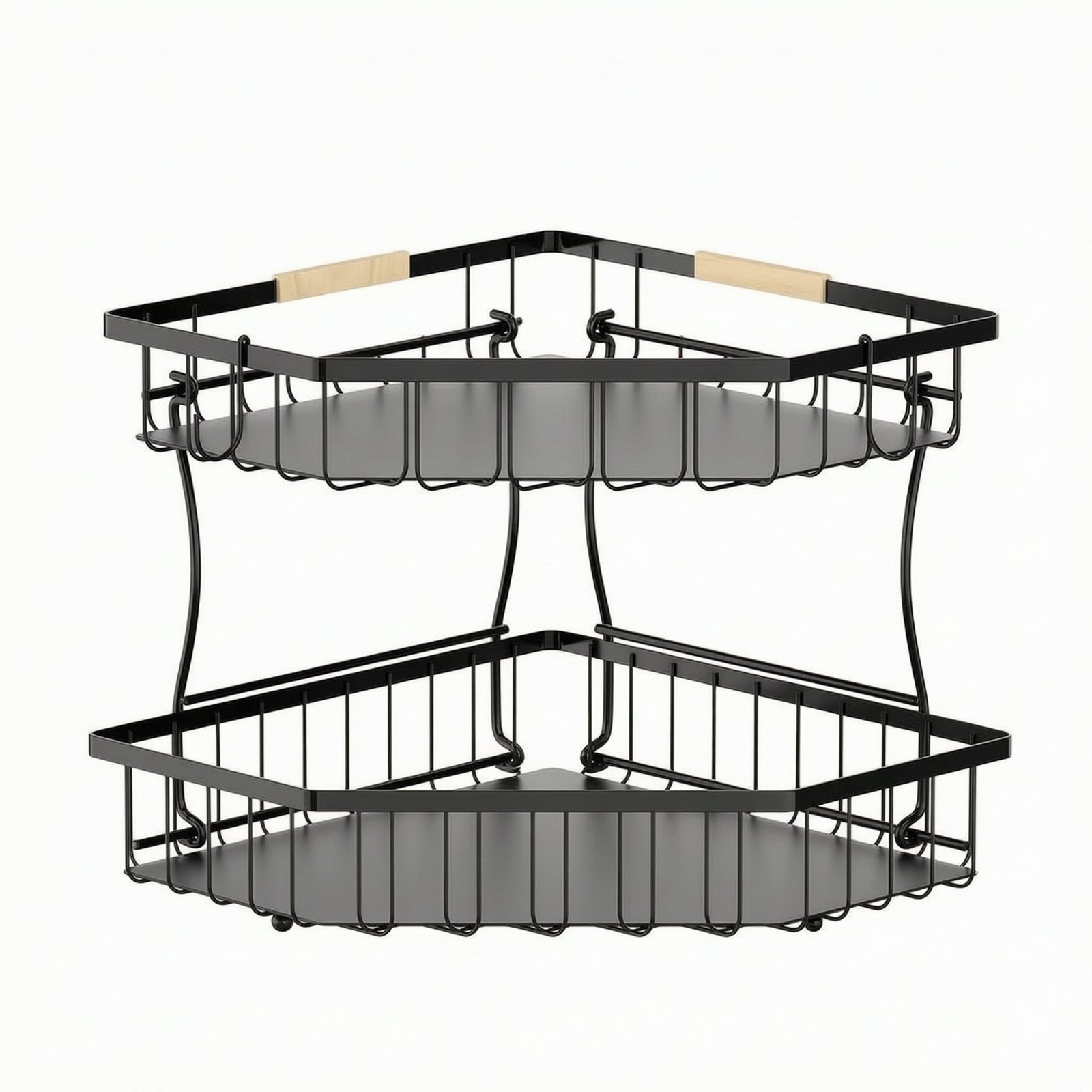 Two-Tier Corner Rack
