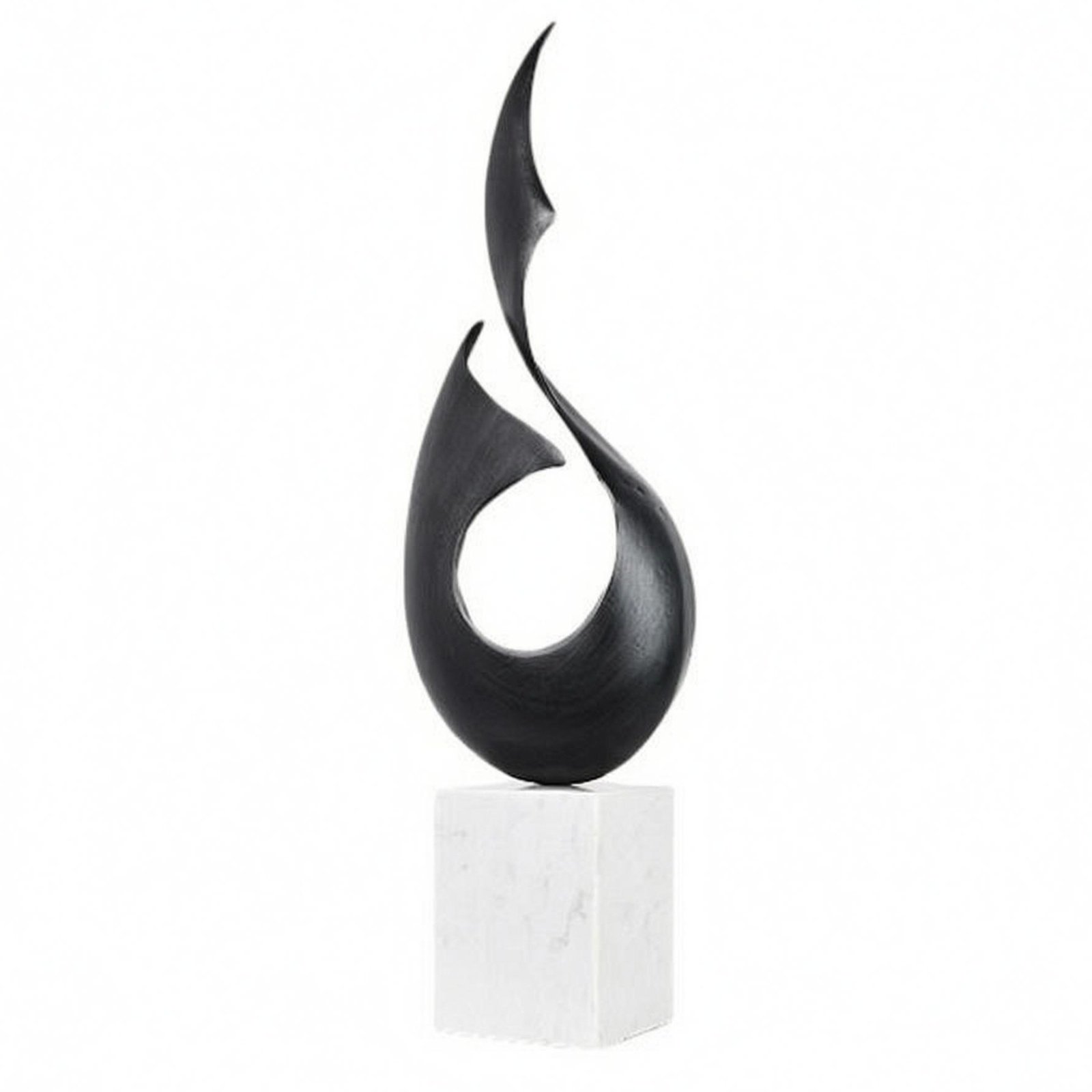 Abstract Marble Base Sculpture