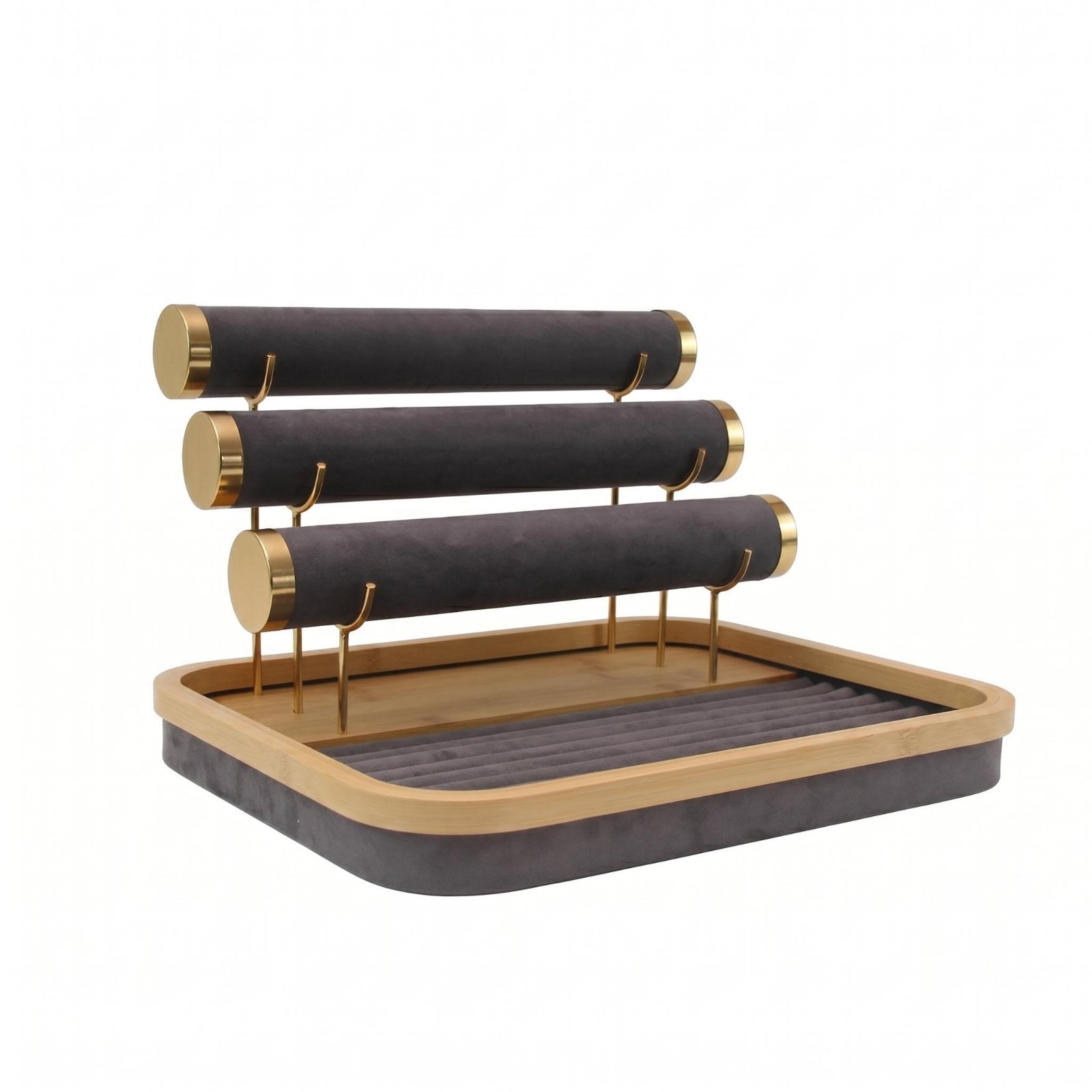 Bamboo Jewelry Organizer