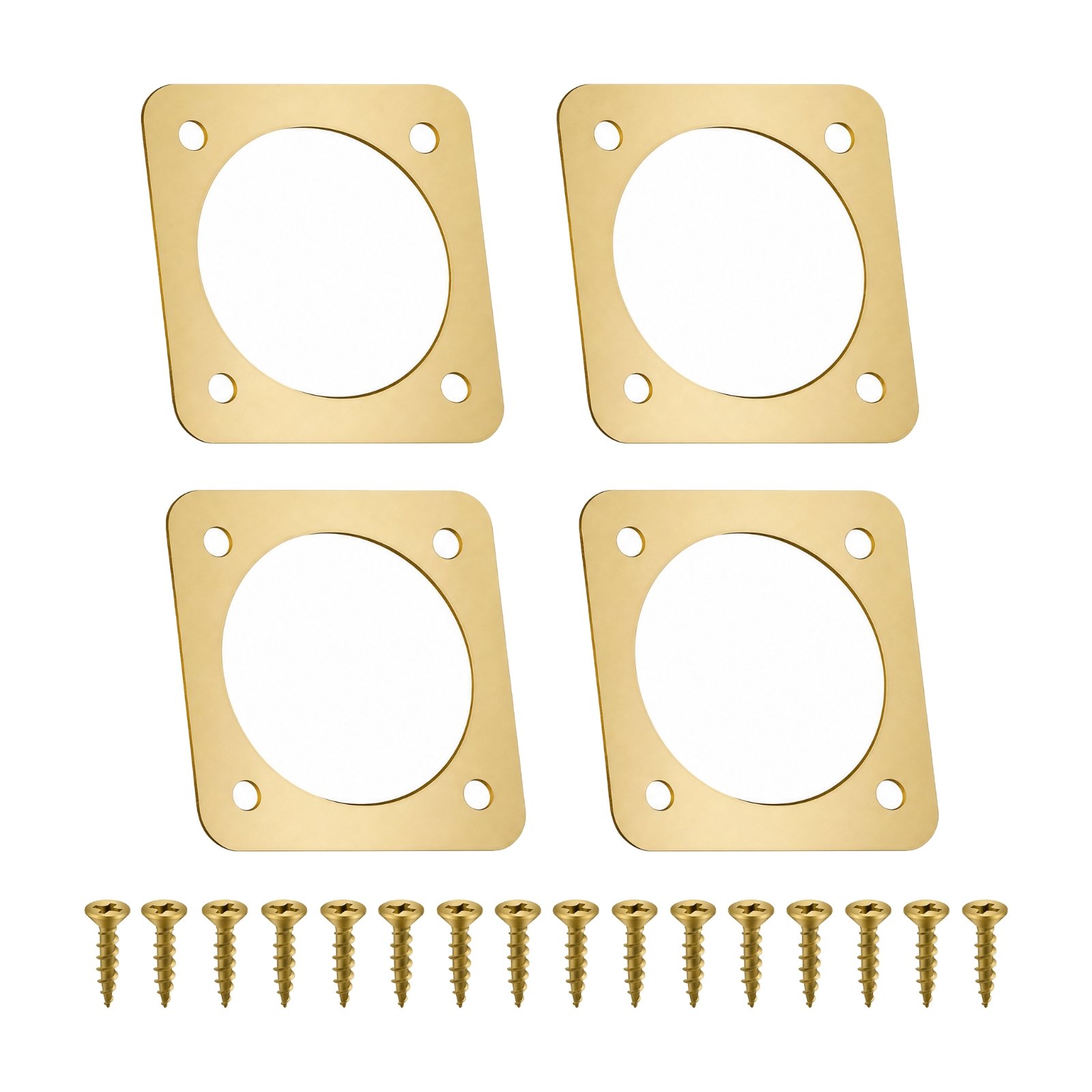 4-Piece Copper Birdhouse Entrance Guard