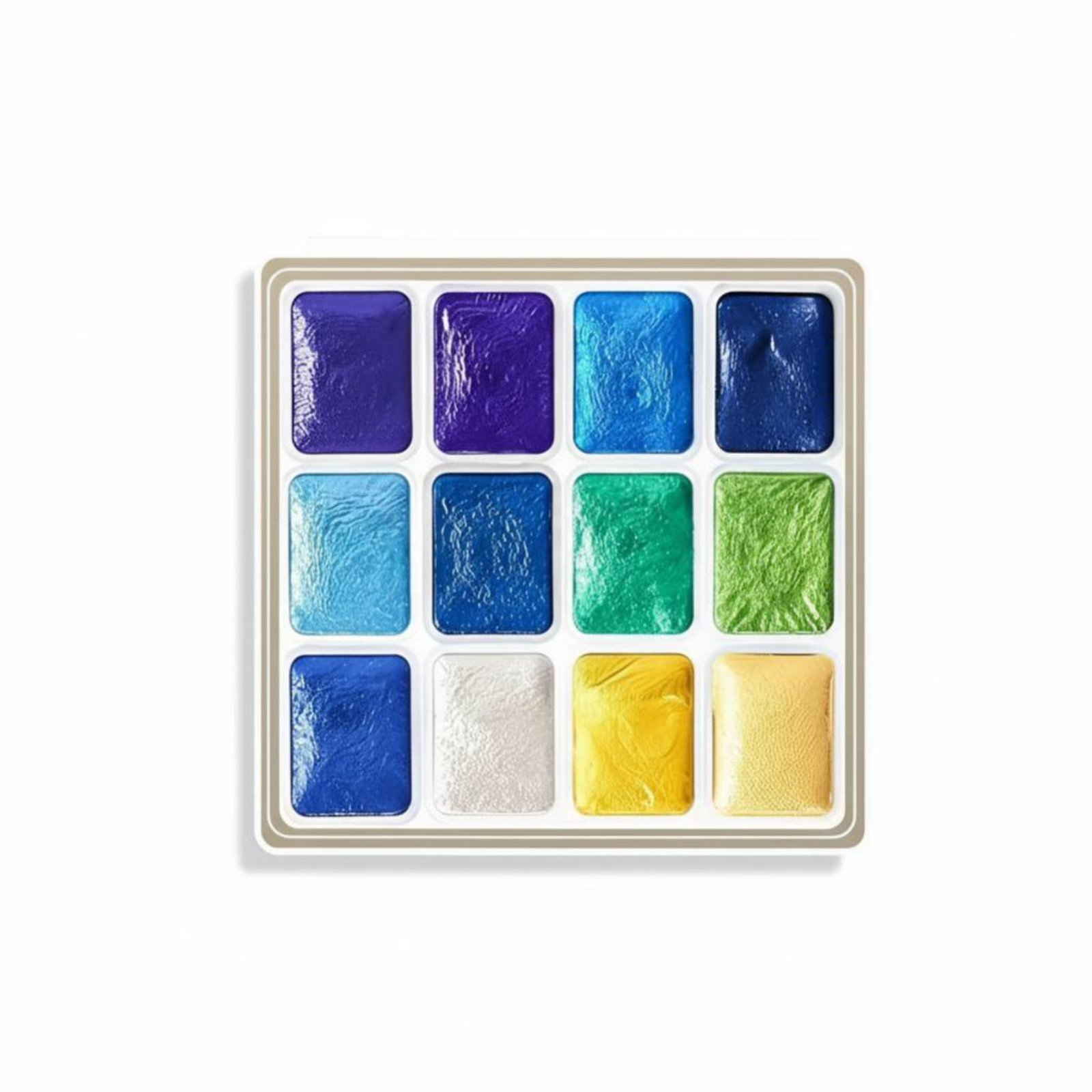 Pearlescent Watercolor Paint Set