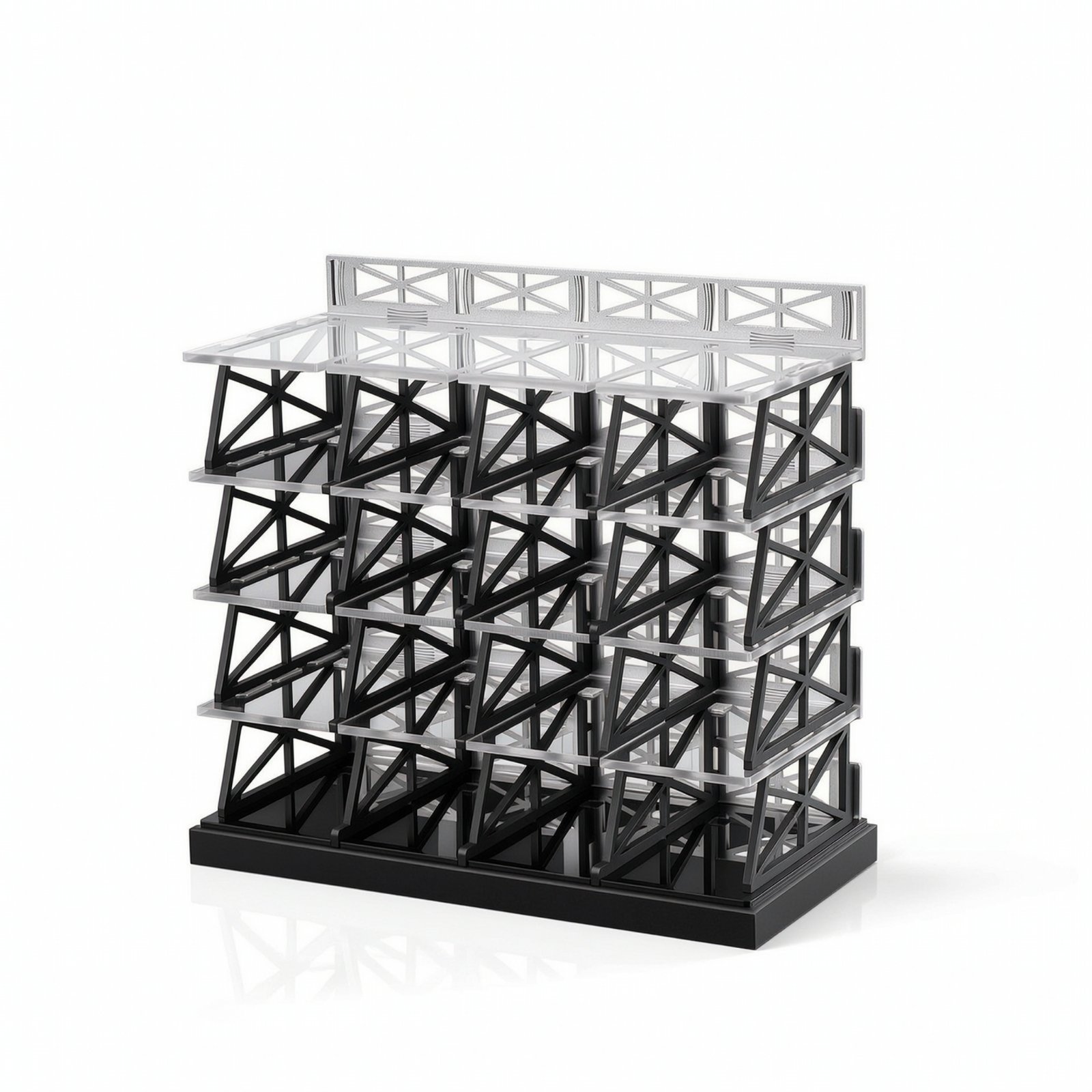 Five-Tier Parking Garage Display Rack