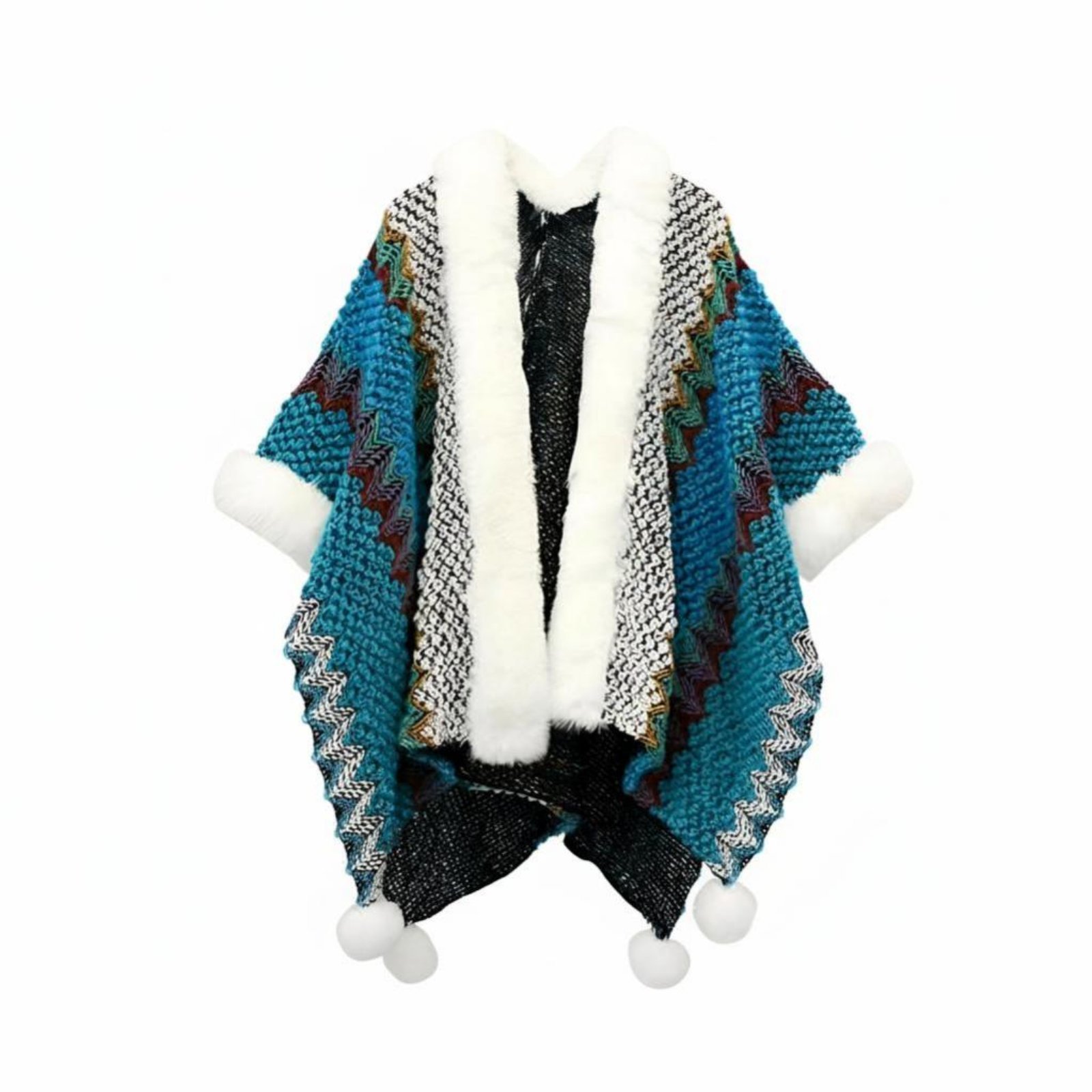 Imitation Otter Shawl