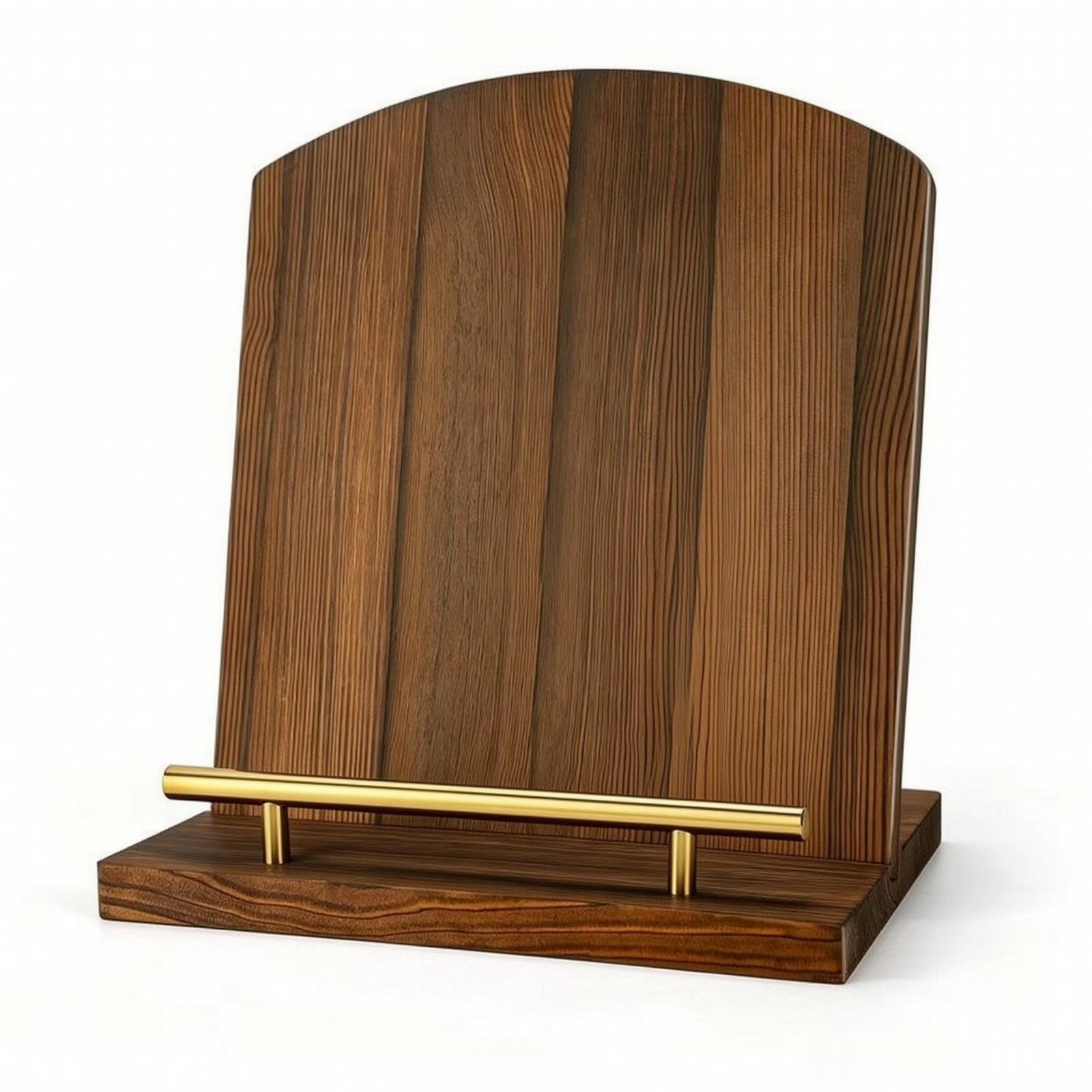 Wood-Grain Book Stand