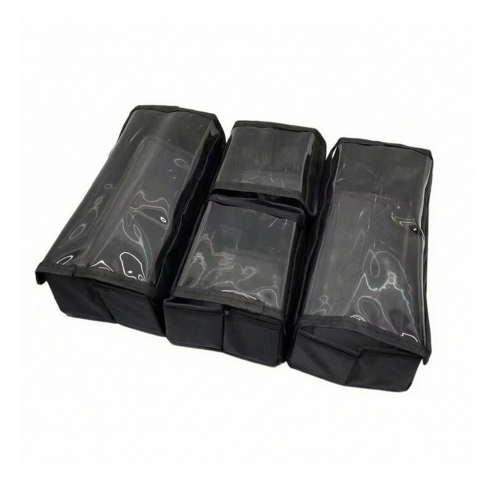 4-Piece Clear Makeup Bag