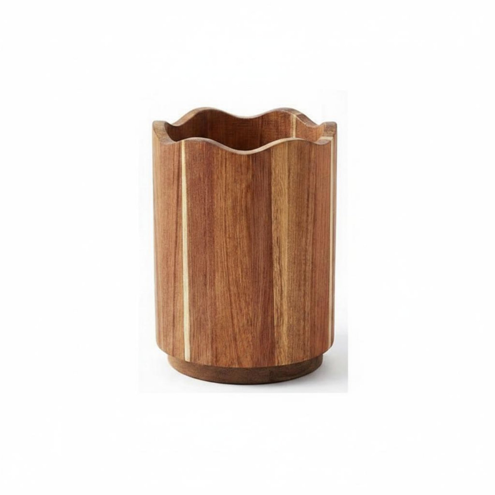 Wooden Brush Holder