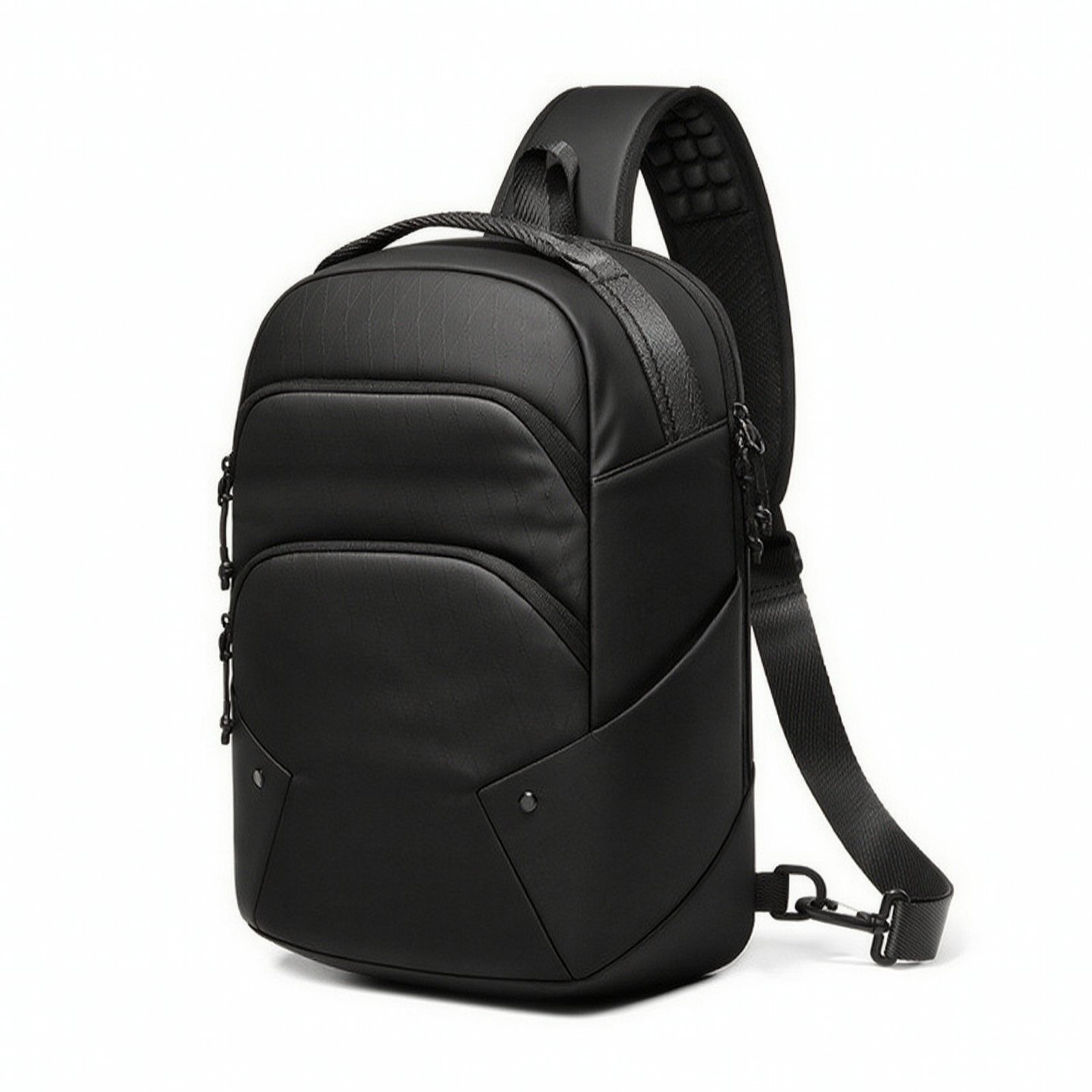 Water-Resistant Crossbody Backpack