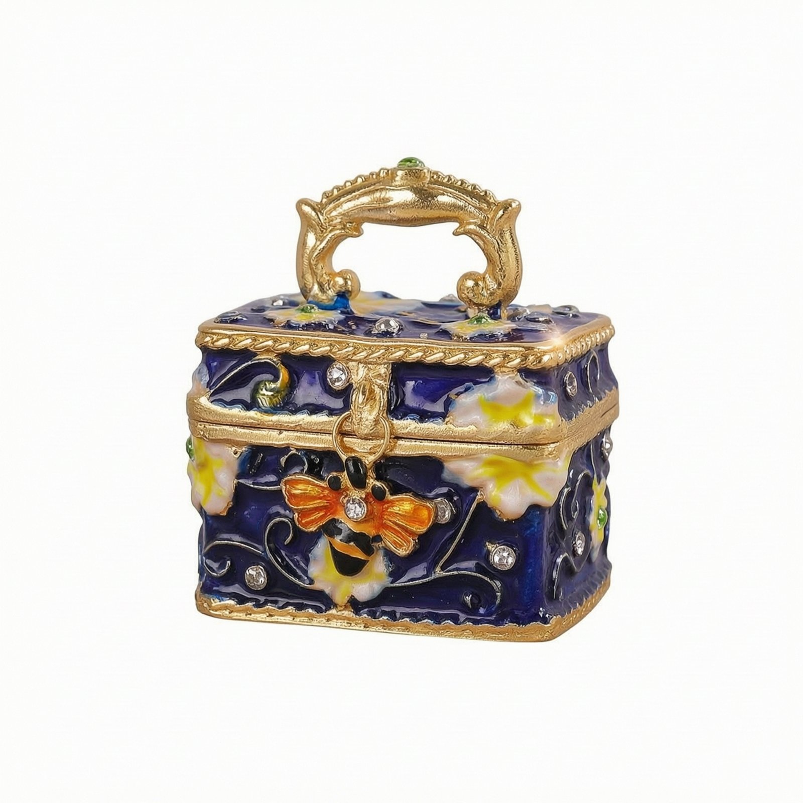 Vintage-Style Jewelry Box
