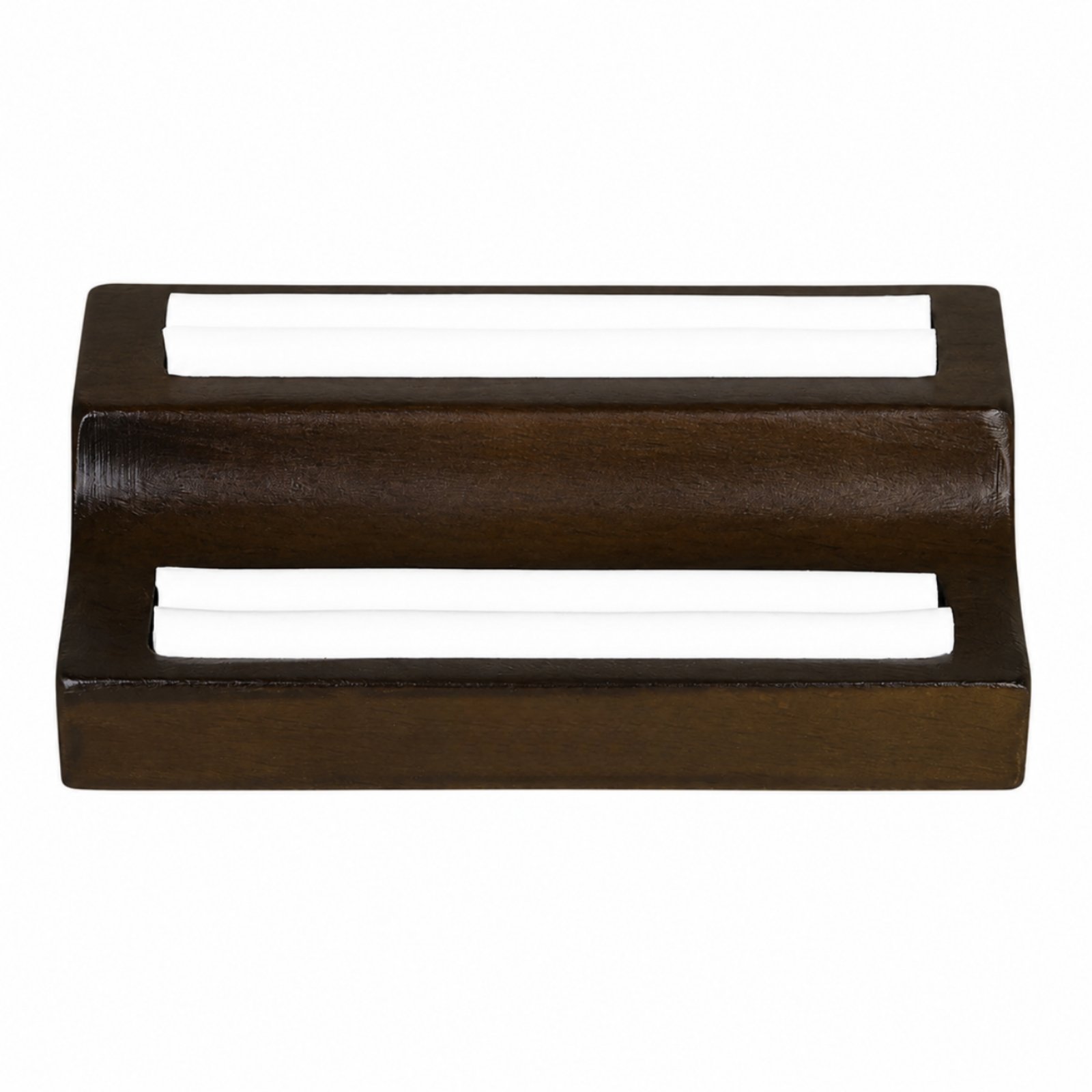 Wooden Pick Holder Silicone Slots