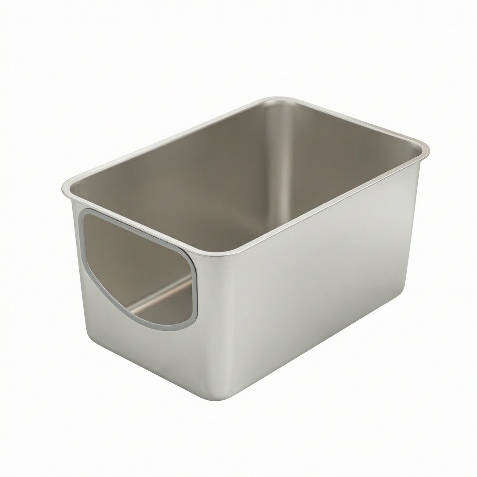 Metal Litter Box with Spoon