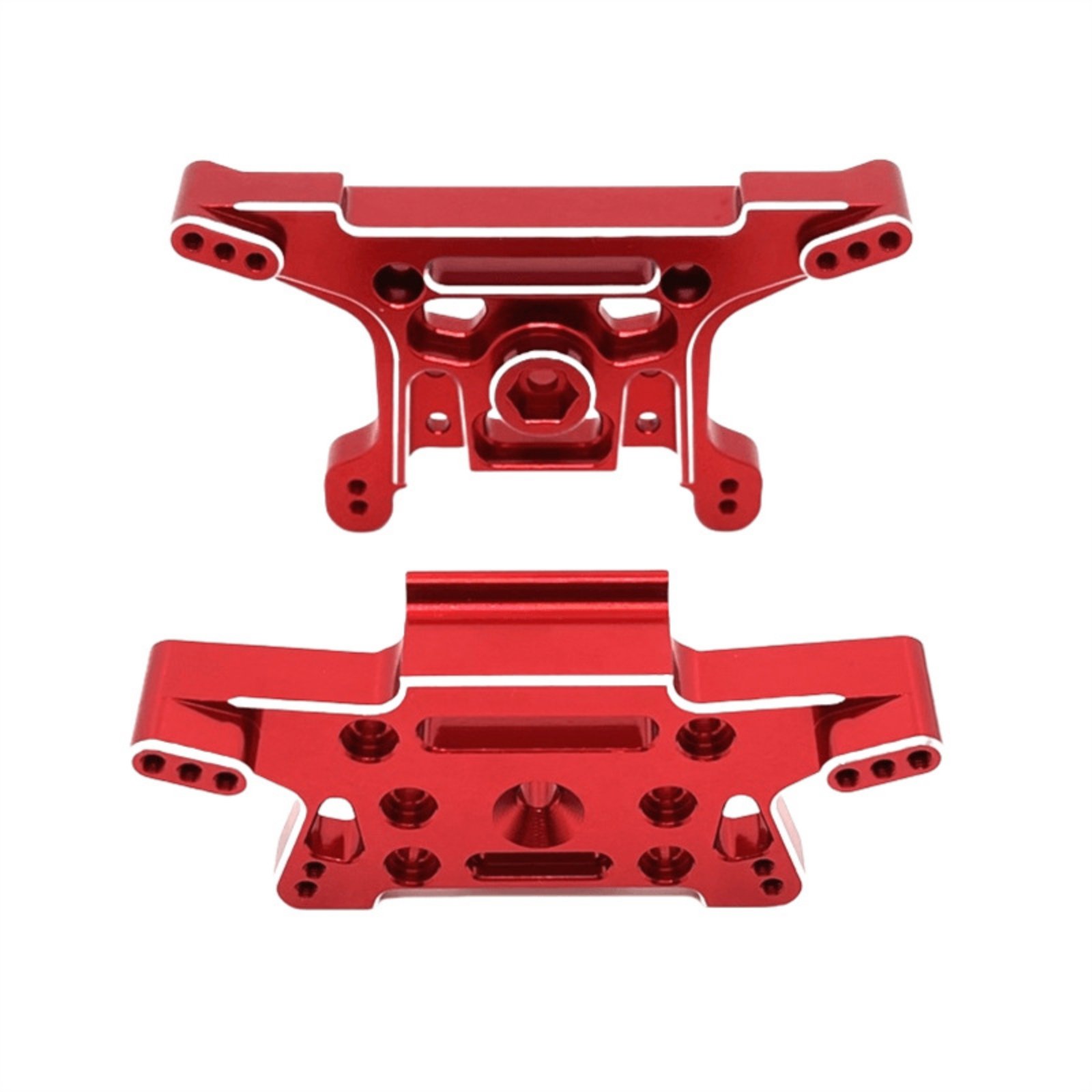 2-Piece Aluminum Shock Absorber Brackets