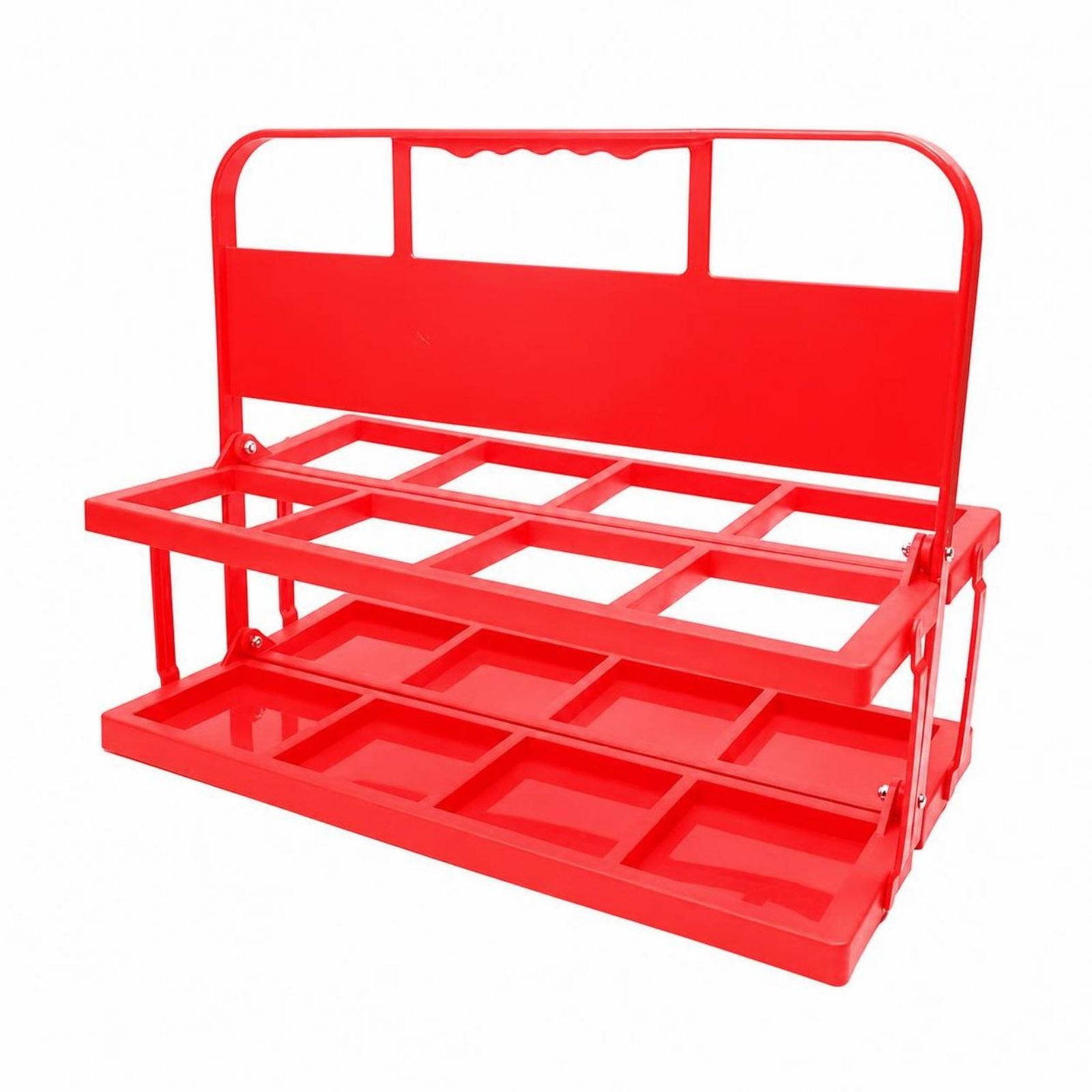 Folding Beverage Carrier Rack