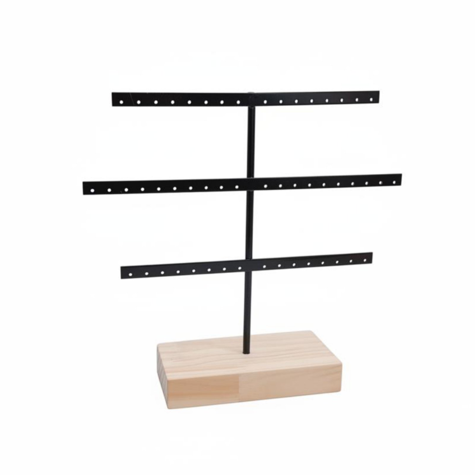 Wood Earring Display Rack – Black