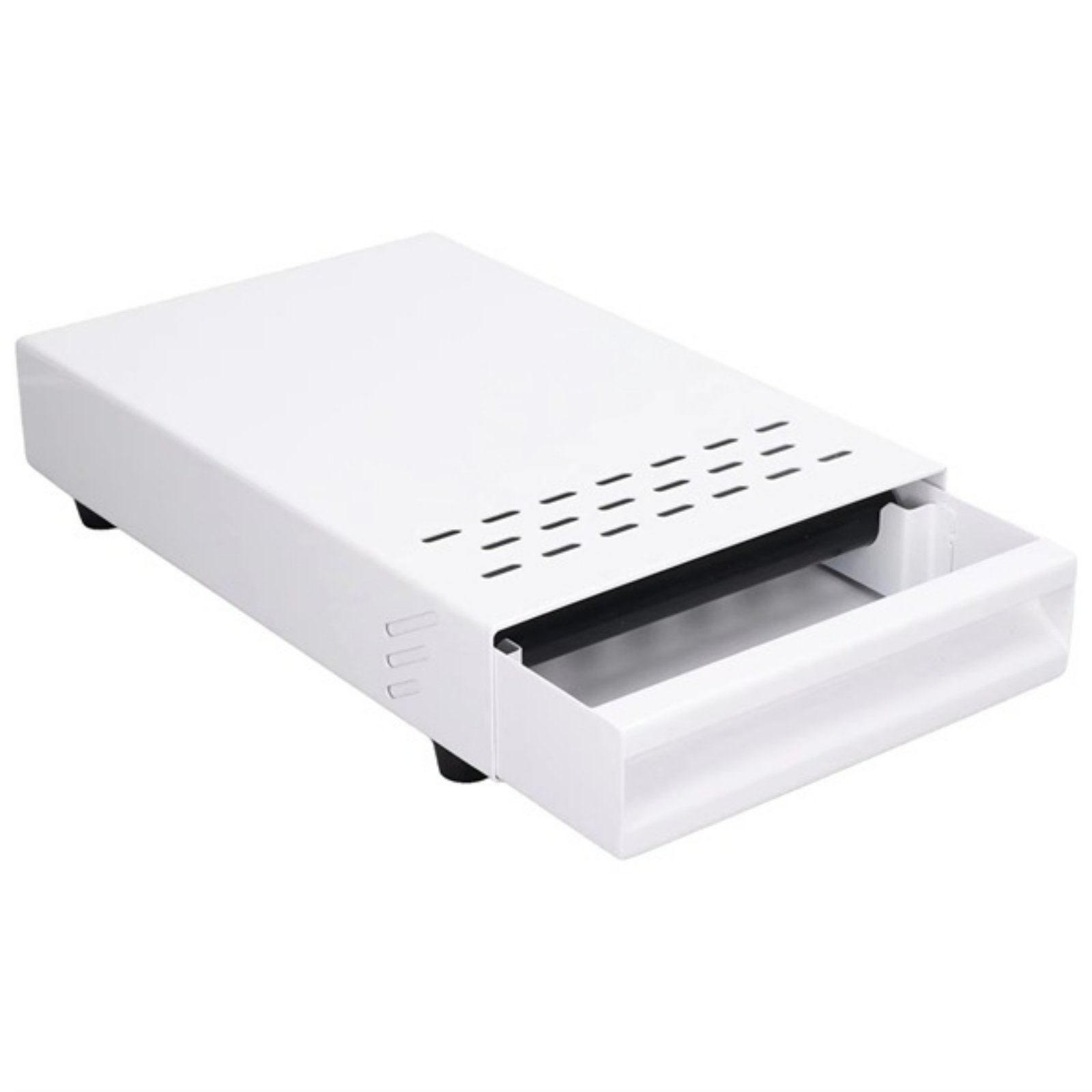 Puck Container Box with Drawer