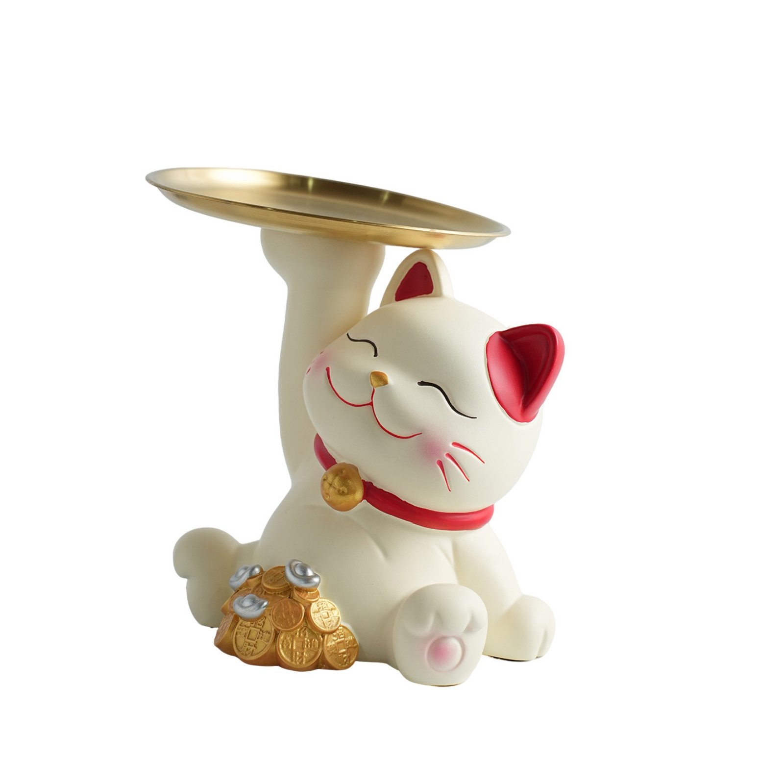 Cat Statue Candy Dish