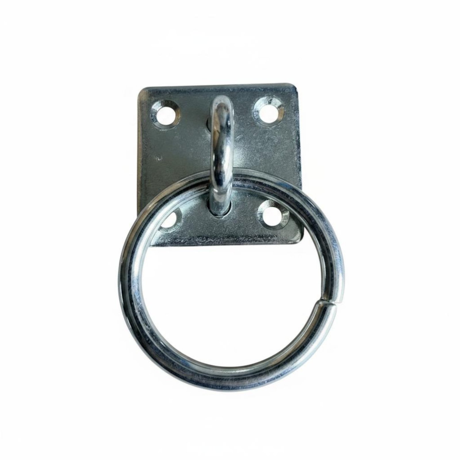 Stall Door Pull Square Mounting Plate