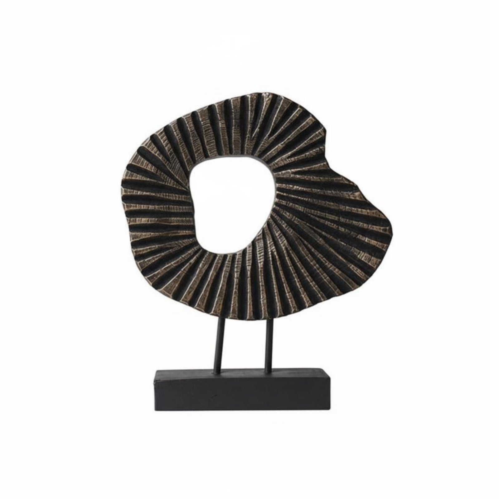 Interwoven Rings Sculpture