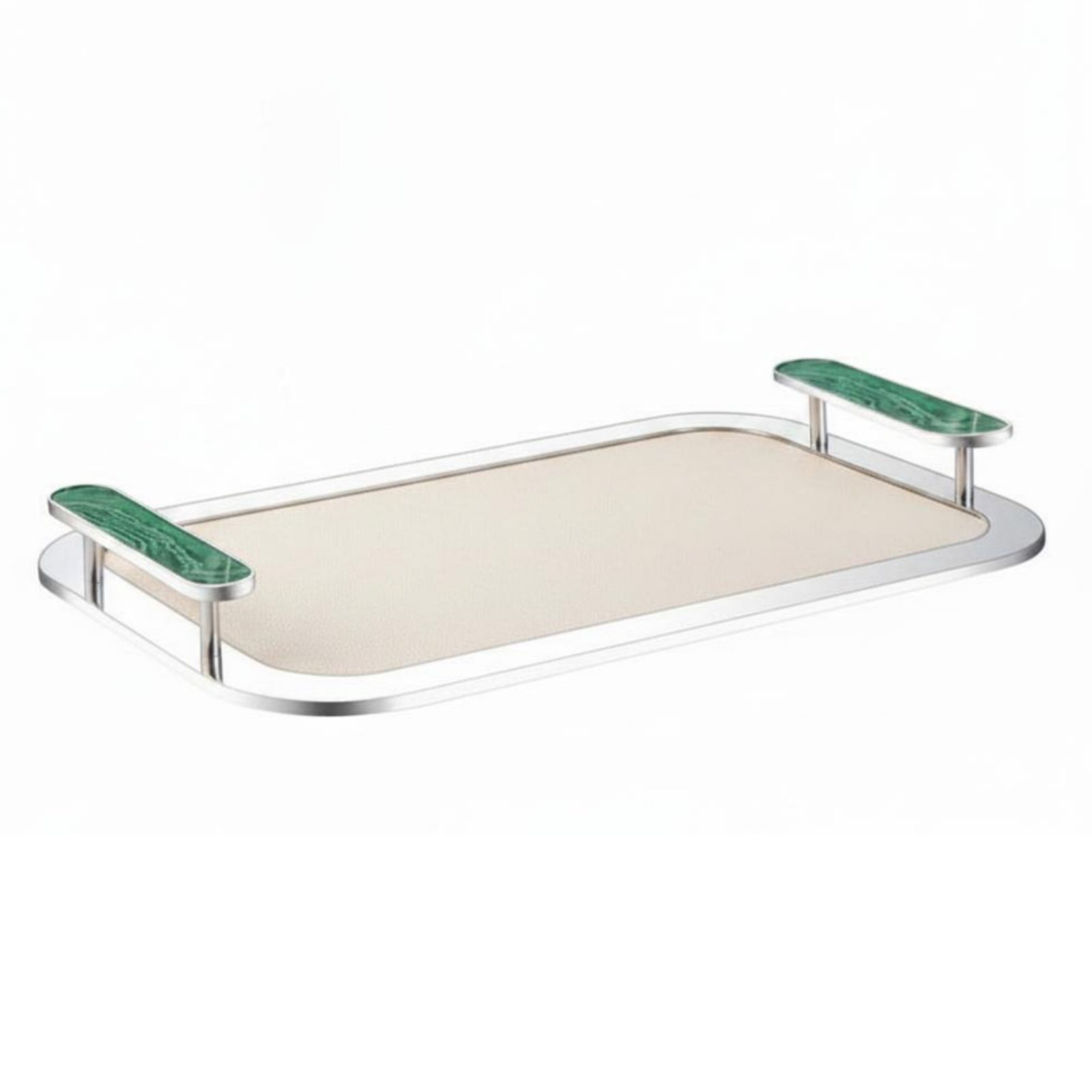Marble Handle Storage Tray