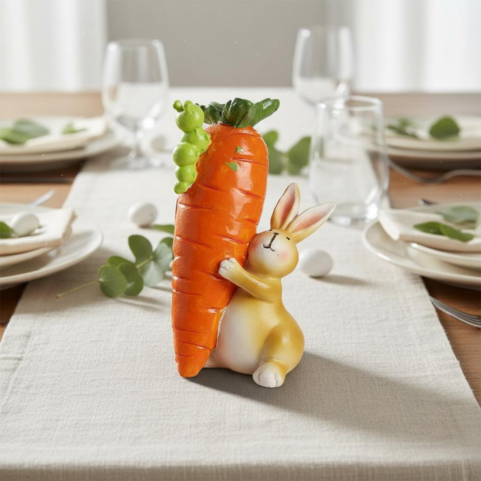 Hare with Carrot Ornament