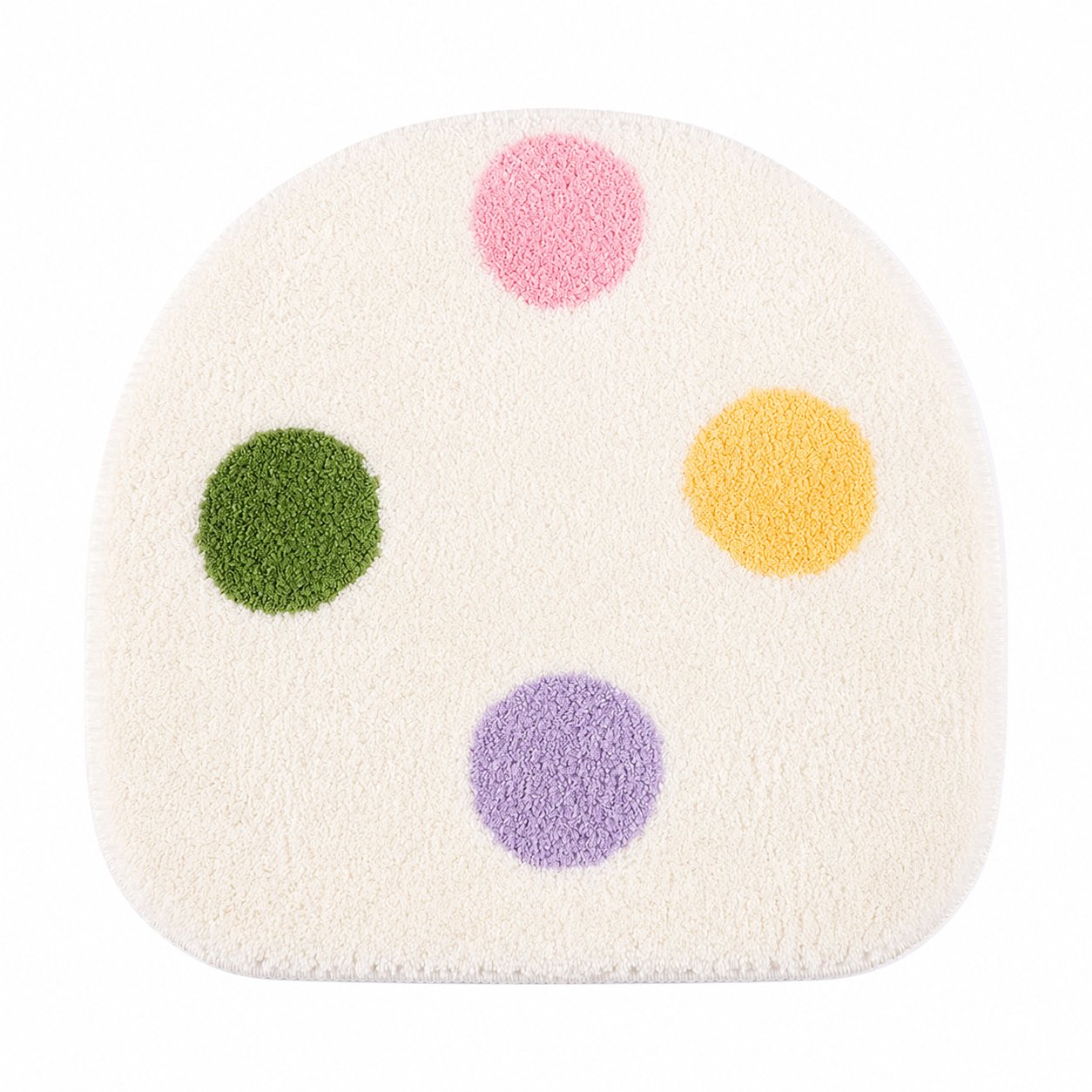 Flocked Bathroom Mat Set