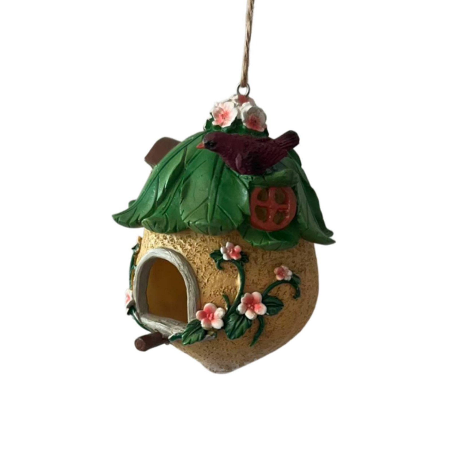 Resin Birdhouse Ornament