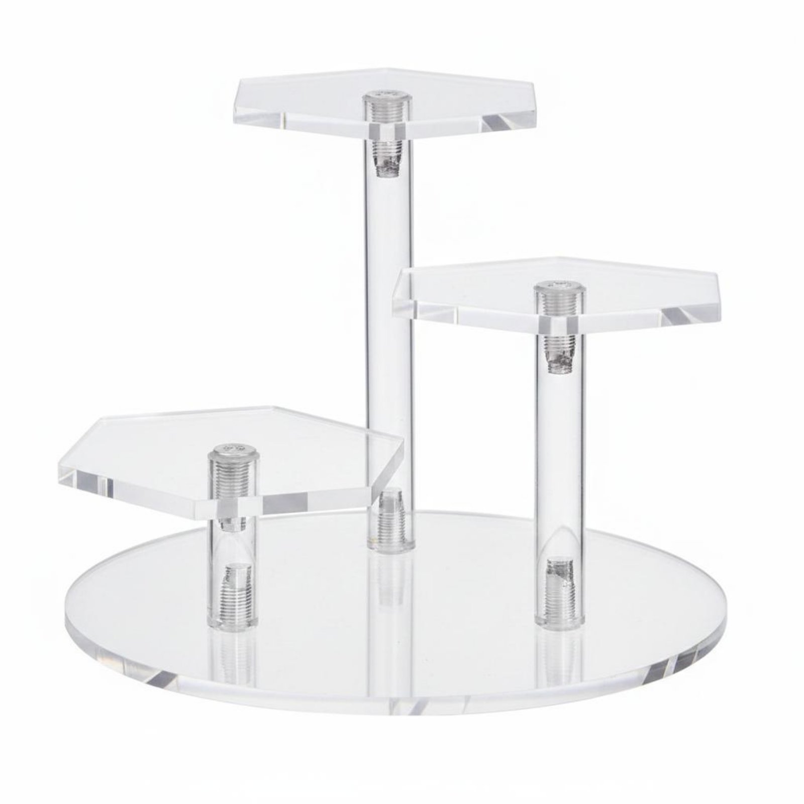 Acrylic Display Stand – Transparent, 3 Tier