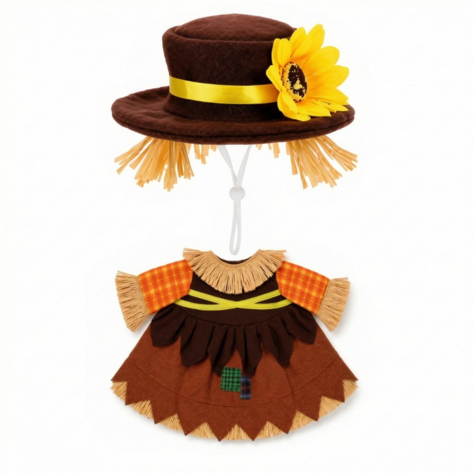 Harvest-Themed Porch Goose Outfit