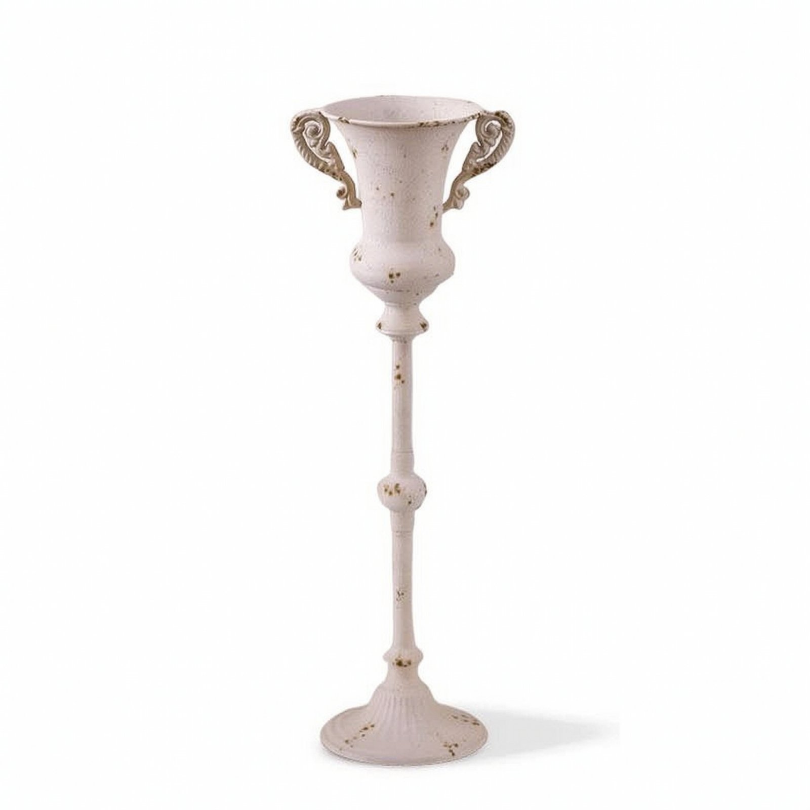 Distressed Metal Urn Vase – A3011