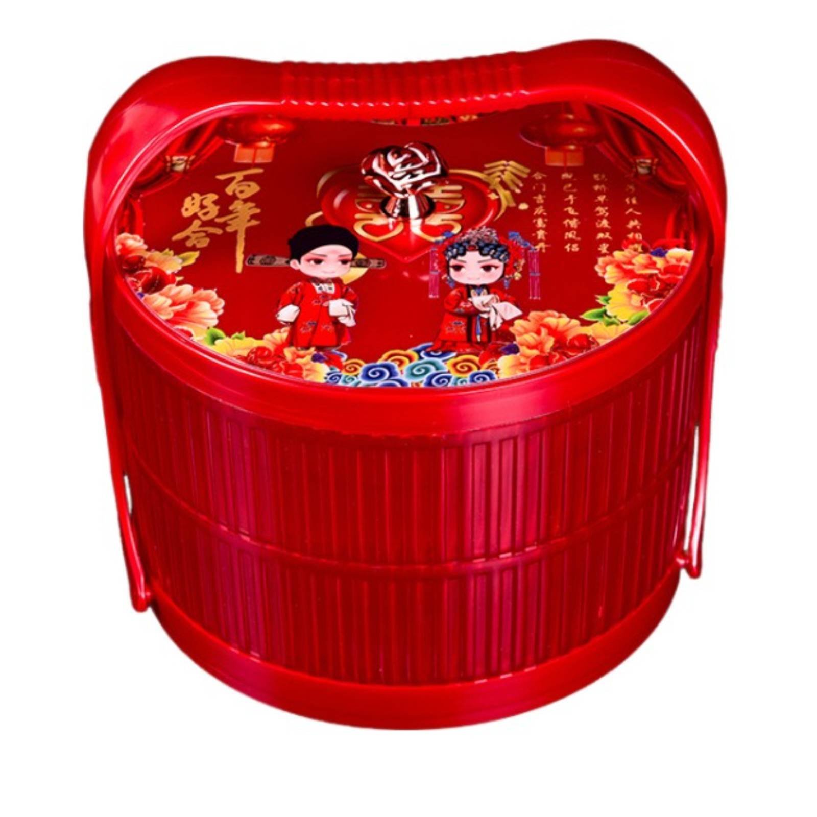 Double-Tier Fruit Tray