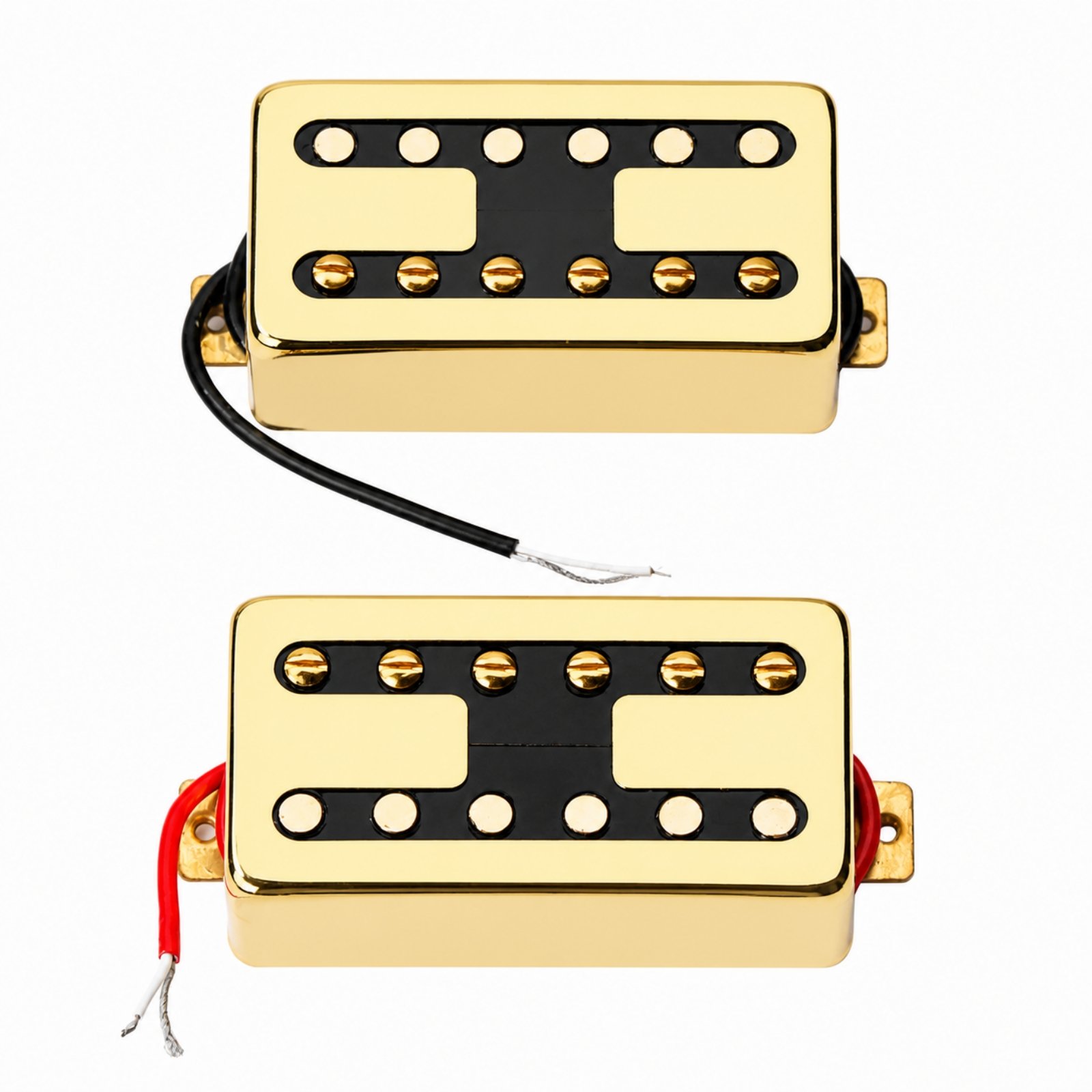 2-Piece Electric Guitar Pickup with Mounting Tabs