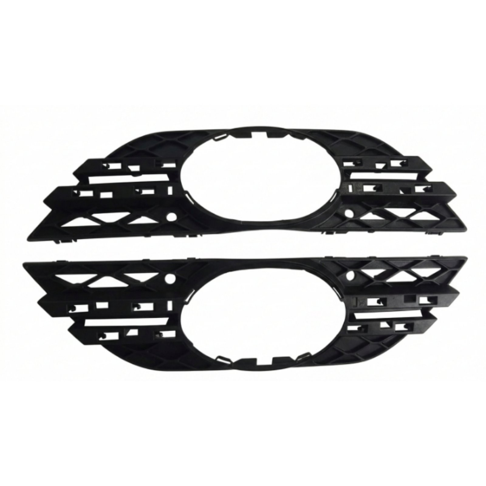 2-Piece Chrome Fog Light Surround
