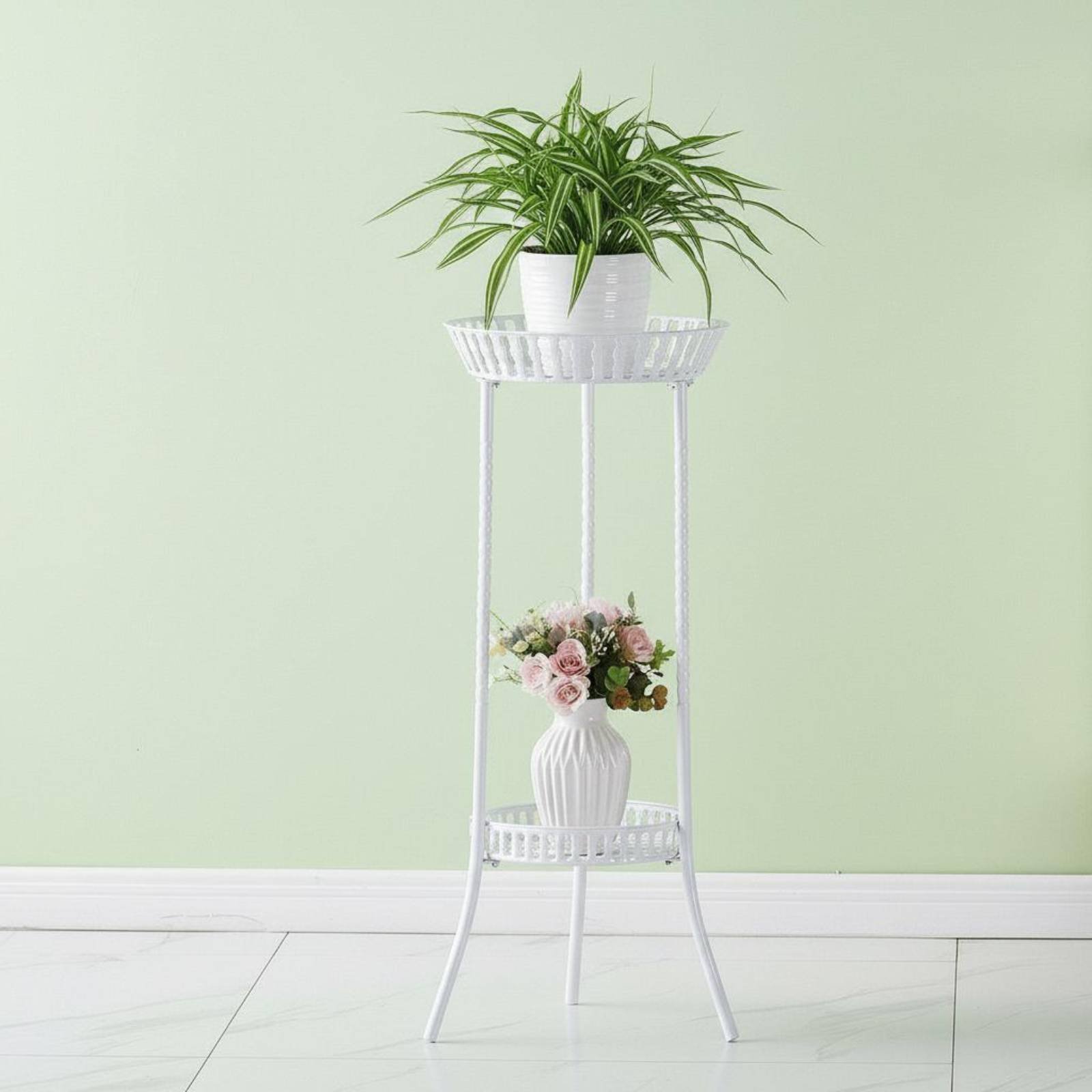 6-Tier Helical Plant Ladder