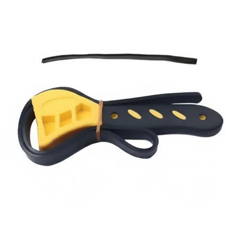Adjustable Belt Wrench – Yellow, 6 Inch