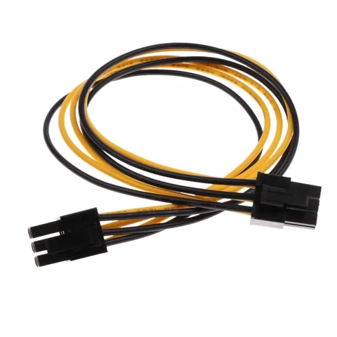 PCI-E 6-Pin Male Power Extension Cable