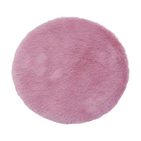 Floor Mat Pink Round L