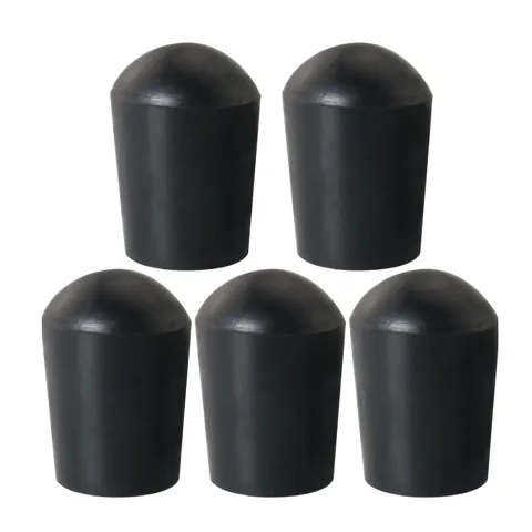 5-Piece Floor Peg Tip Non-Slip Rubber
