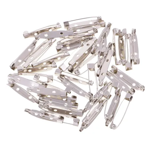 Metal Bar Pins 100 Pieces