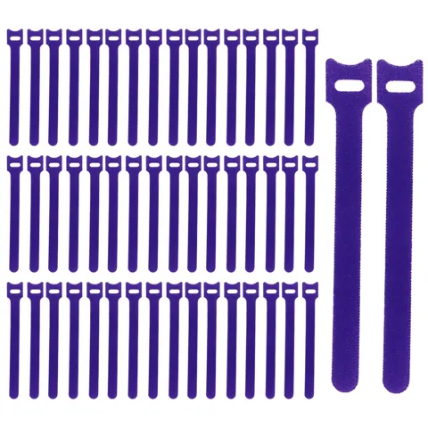 Cable Ties Releasable Purple