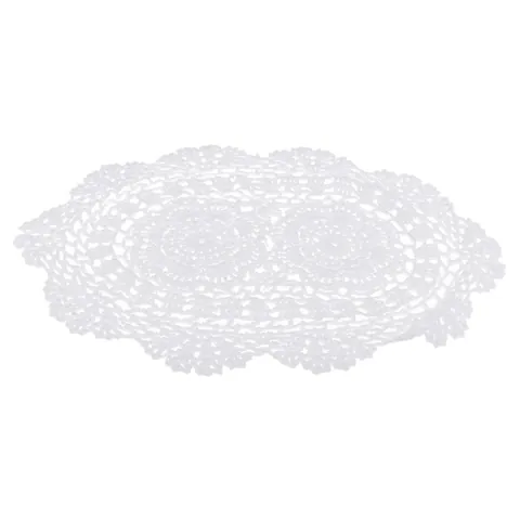 White Crochet Lace Doily