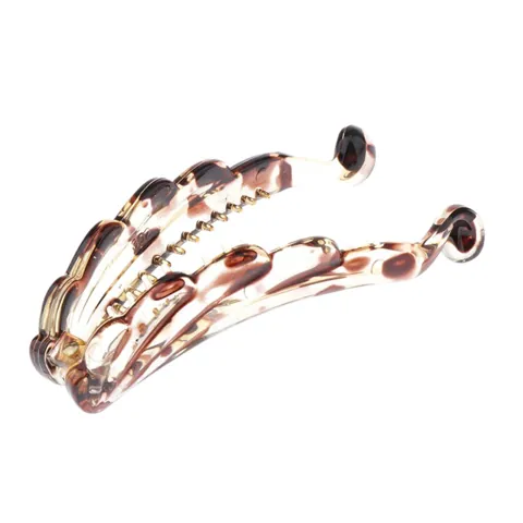 Banana Style Hair Clip Coffee