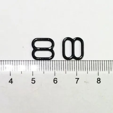 Bra Strap Clips 8mm Black