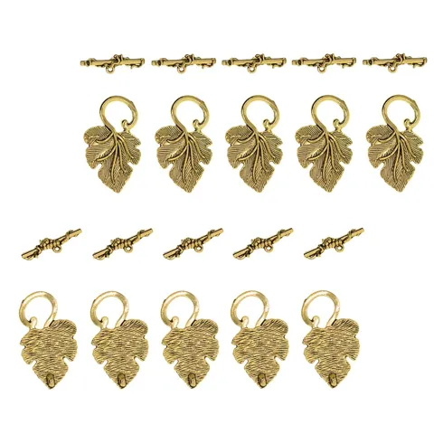 Leaf OT Toggle Clasps