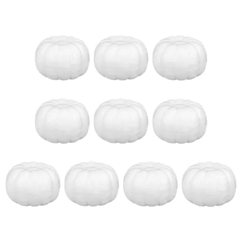 Foam Pumpkins White