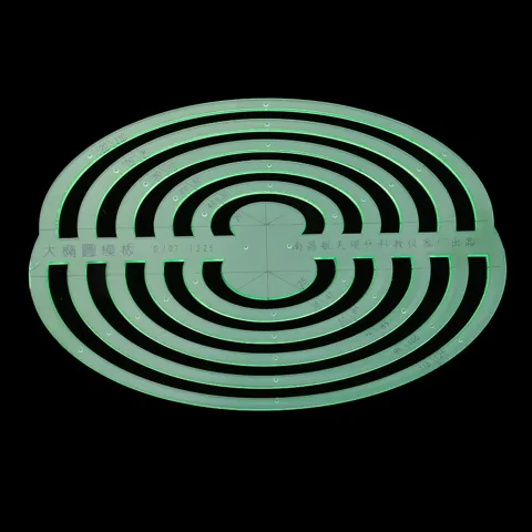Drawing Template Oval