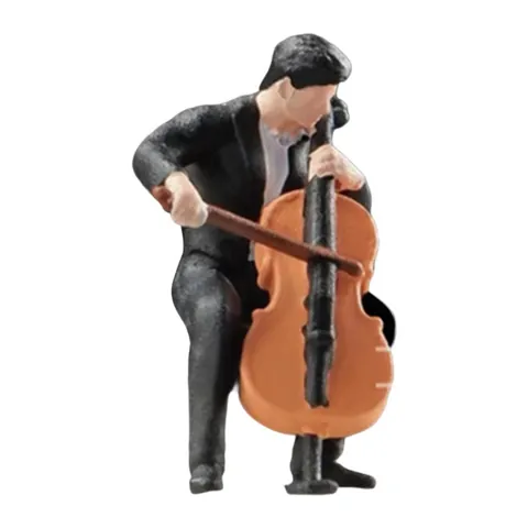 Band Figurine for Train Layout