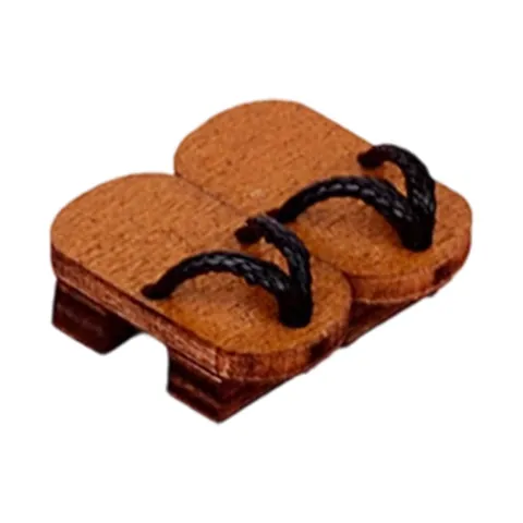 Wooden Geta Doll Shoes