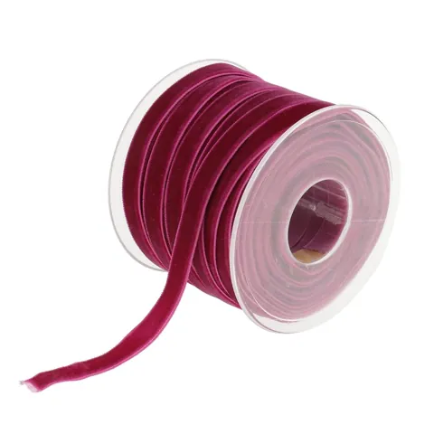 Velvet Ribbon Roll 20 Yard 10mm