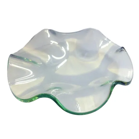 Oil Warmer Glass Bowl Lid Tray